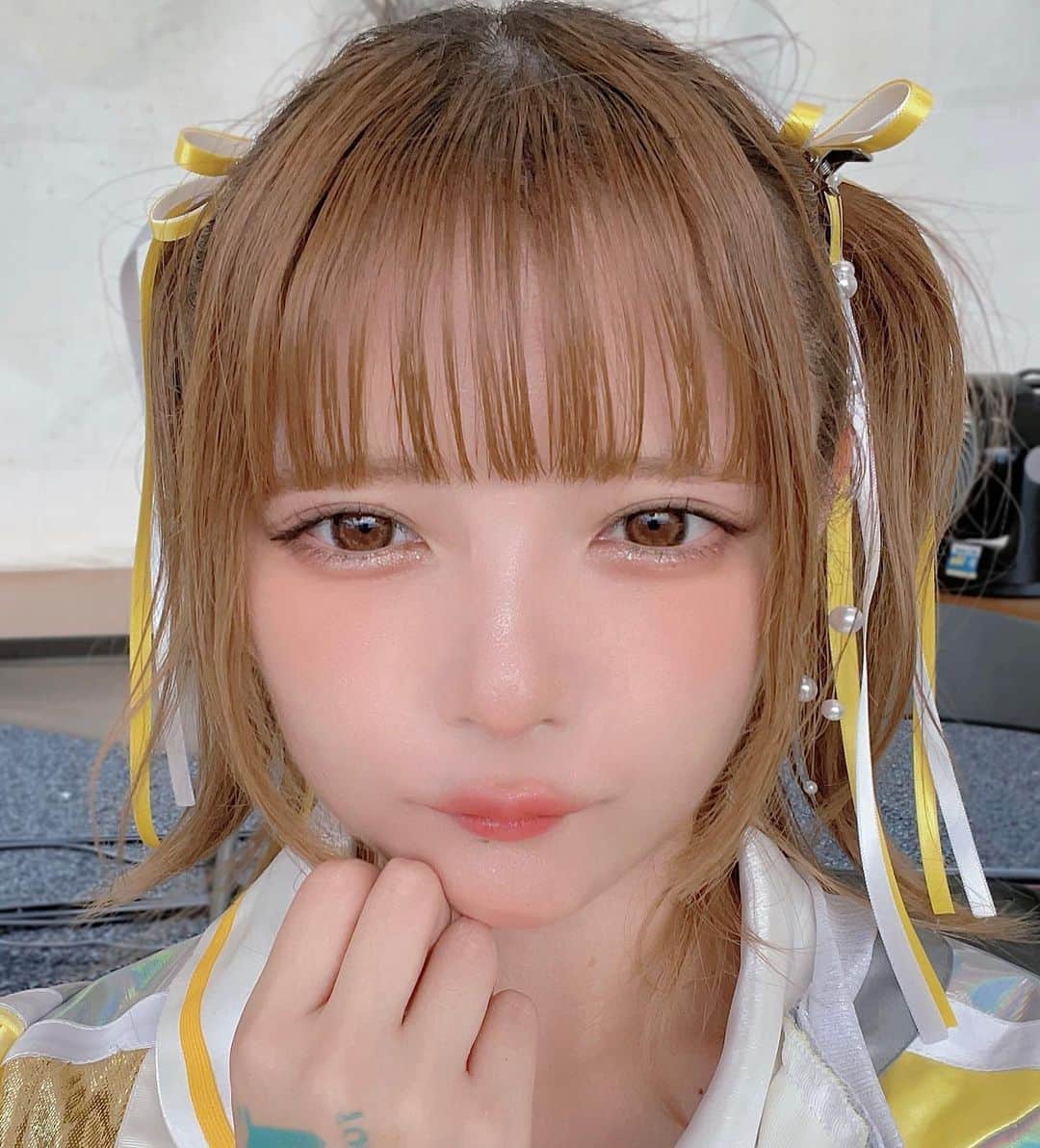 眠岸ぷりんのインスタグラム：「くちびる……」