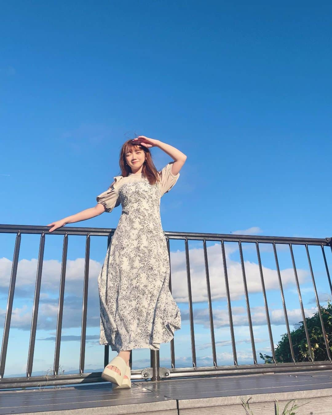 小澤しぇいんさんのインスタグラム写真 - (小澤しぇいんInstagram)「おざわ、大好きな人に会いに大分県に行ってきました✈️☁️  とても自然豊かで癒された⛰☀️  初めて1人で飛行機乗って高所恐怖症だからちょっとだけ怖かった💦  写真たくさん撮ったからまた投稿します✨  #大分県 #大分県観光  #別府湾 #大分県日田市 #spray #gu #コーデ #プチプラコーデ」8月10日 20時33分 - 1217_shane