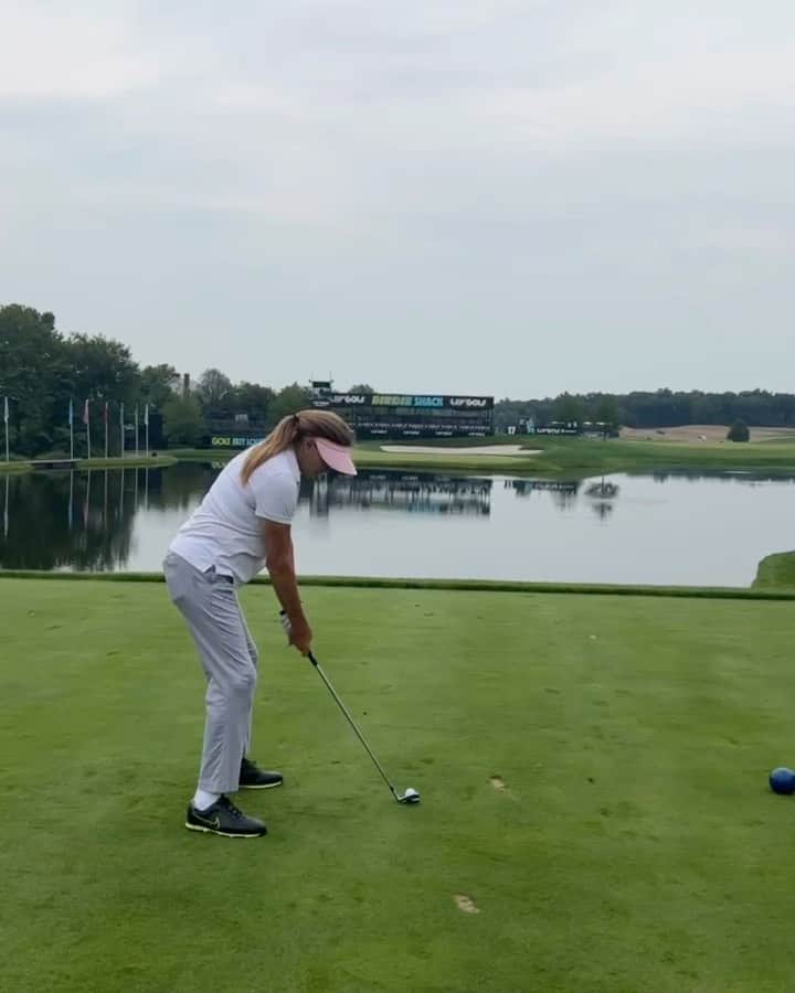 Caitlyn Jennerのインスタグラム：「Thanks to @pgamemes for having me to @livgolf_league pro-am today and the gorgeous facilities @trumpgolfbedminster it’s going to be a great tournament this weekend! See you there!」