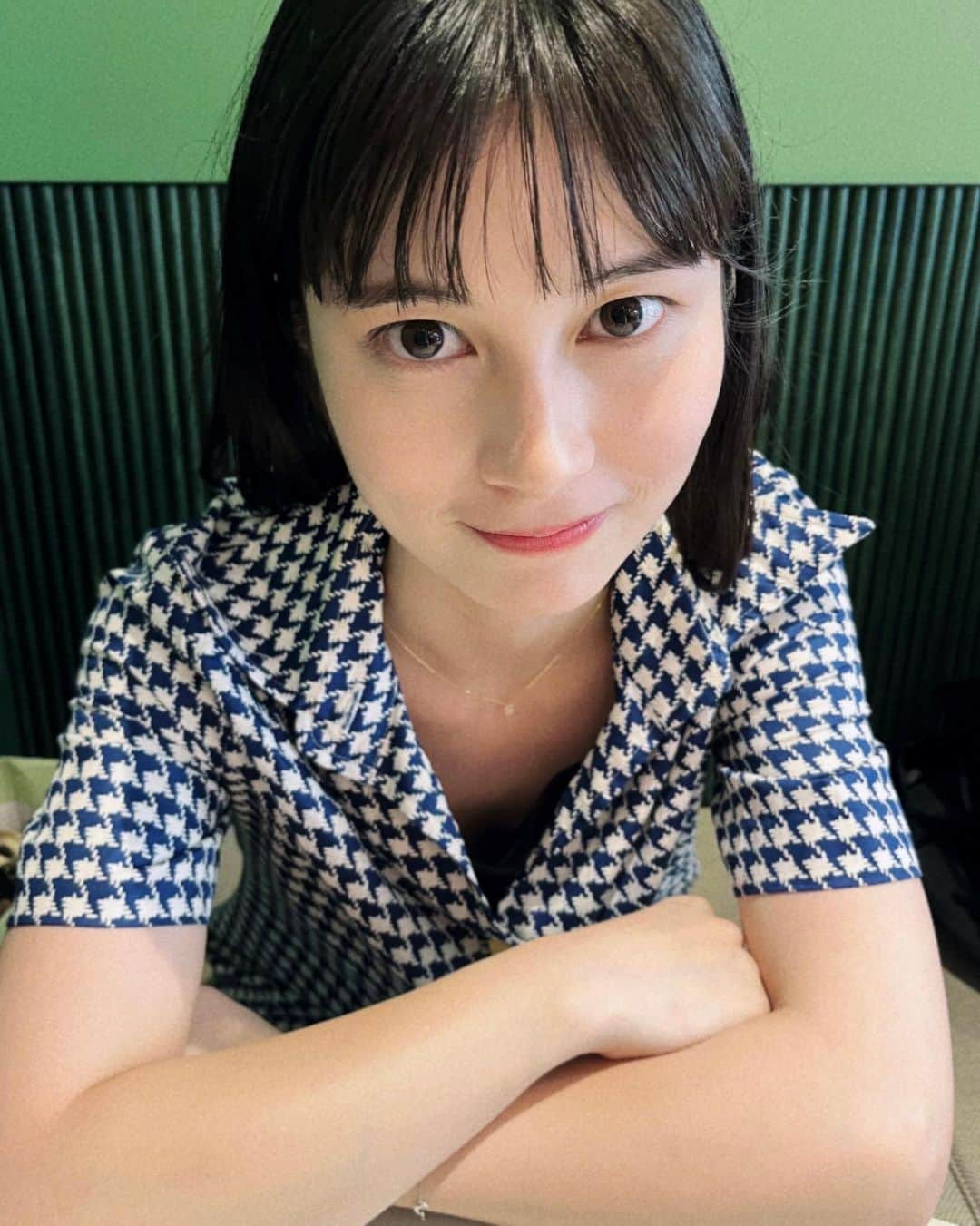 大久保桜子さんのインスタグラム写真 - (大久保桜子Instagram)「コロッケ定食まだかな〜って言ってる時。 #オオカミちゃんには騙されない」8月10日 22時30分 - sakurako.official