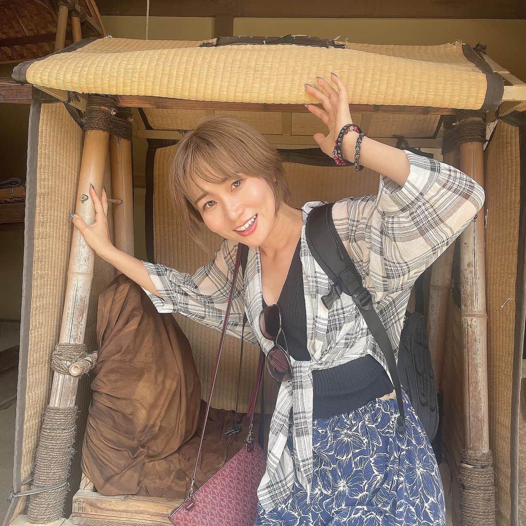 Arisa Nanaseさんのインスタグラム写真 - (Arisa NanaseInstagram)「井戸での水汲み大変やね😳 ここはどこ？  #京都　#映画村　#太秦　#井戸」8月10日 22時46分 - arisa.nanase