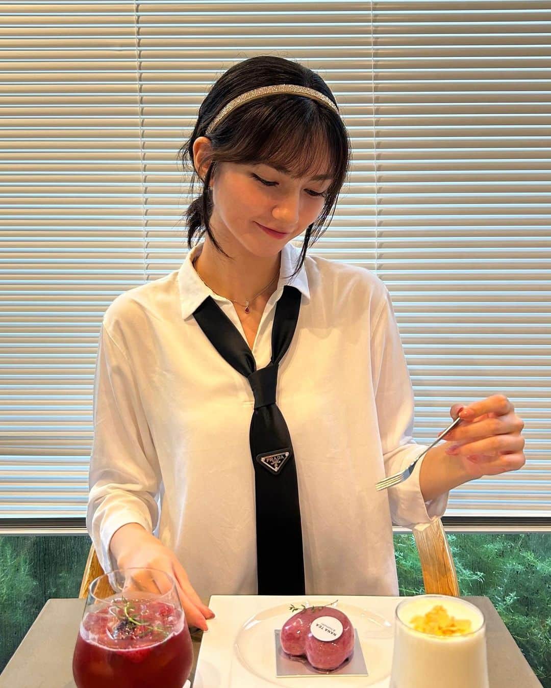 希花さんのインスタグラム写真 - (希花Instagram)「Art museum/cafe day」8月10日 22時51分 - snowdropkiana