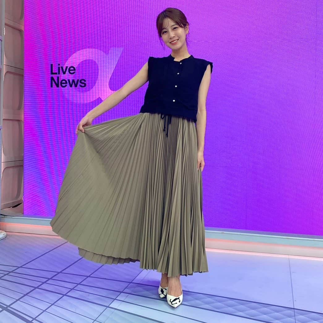 フジテレビ「THE NEWS α」さんのインスタグラム写真 - (フジテレビ「THE NEWS α」Instagram)「. こんばんは🌙 今夜も23時40分〜の放送です✨  お仕事や学校がお休みに入ったという方、ゆっくり日頃の疲れを癒して下さいね✨ そして、お仕事だという方は一緒に頑張りましょう！💪  きょうのコメンテーター #石倉秀明 さん @hide_ishikura  #萱野稔人 さん  #livenewsα #ライブニュースα #フジテレビ #fujitv #ニュース #堤礼実 #海老原優香 #今湊敬樹 #上中勇樹 #松﨑涼佳」8月10日 23時08分 - news_alpha