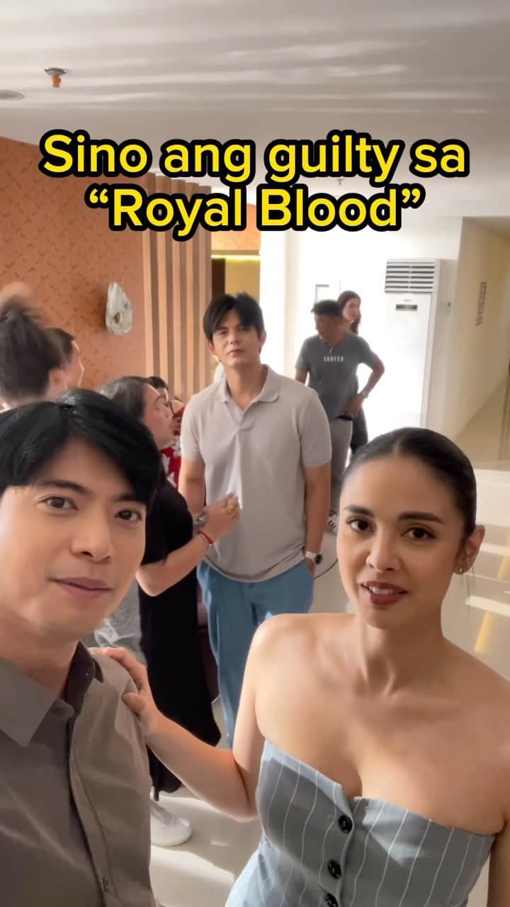 ミーガン・ヤングのインスタグラム：「Irereveal na namin kung sino ang guilty… 🤣🤣🤣 #RoyalBlood」