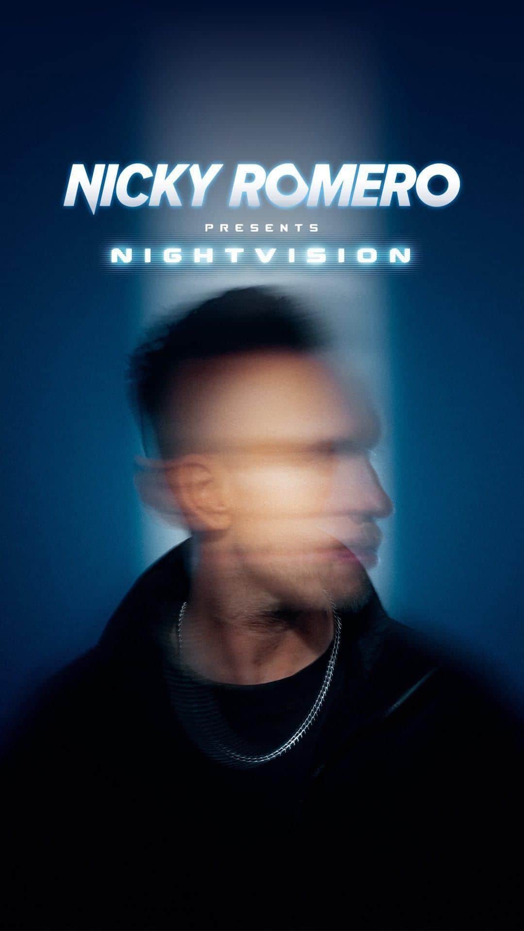 ニッキー・ロメロのインスタグラム：「THIS IS NIGHTVISION  The general tickets for my first ever solo show will go on sale this Monday, 12PM CEST!  Phase 1 pre-sale sold out within days 👀   Can’t wait to see you all in Amsterdam! 🙌」