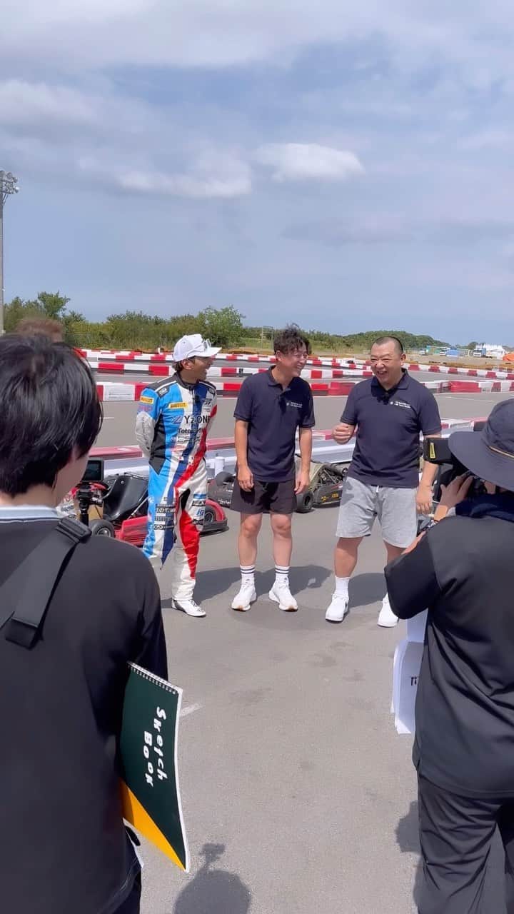 岩田亜矢那のインスタグラム：「9/28 サンテレビオンエア スポーツバラエティー 【YZ Racing】  この番組は「YZ Racing」がお届けする スポーツの魅力を最大限に引き出し 楽しさと笑いを提供するスポーツバラエティー!  MC 岩田亜矢那　@ayana1113   出演　 BMW専門店 Y'zOne代表　片野田洋介 @yzone.co.ltd.yz_racing  Racing driver  MAX ORIDO  @maxorido /  加納政樹 @kano_masaki.02_04   ゲスト TKO木下隆行 @tko.kinoshita /  今成亮太 @ryotaimanari」