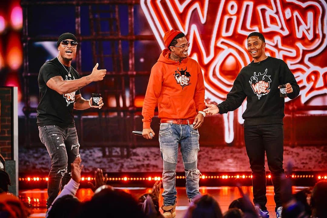 タンクのインスタグラム：「Thank you to our good brother @nickcannon for having me x @jvalentine on @mtvwildnout To say we had a time is an understatement!! TONIGHT!!!..  R&B MONEY」