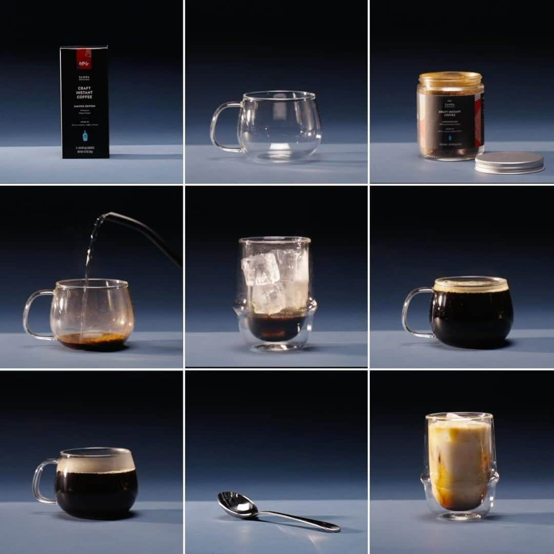 のインスタグラム：「Samra Origins Craft Instant Coffee is more than just coffee. It’s a chance to awaken creativity. It offers high-quality, exceptional flavor with ease, giving you the freedom to venture into a world of coffee drinks, cocktails, and culinary. Use our Craft Instant Coffee as an elevated ingredient and begin exploring the possibilities.」
