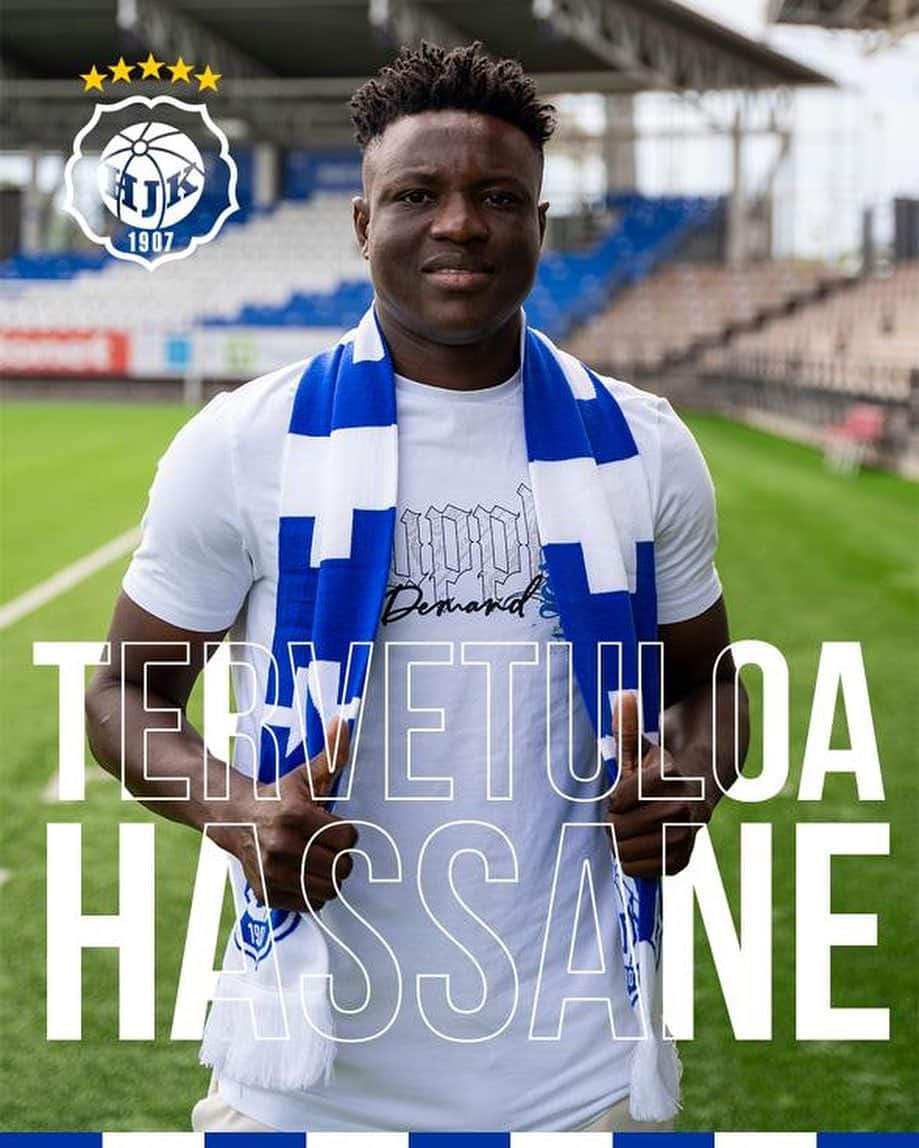 ハッサン・バンデさんのインスタグラム写真 - (ハッサン・バンデInstagram)「New home & new challenge ### happy to sign in HJk Helsinki」8月11日 16時51分 - bureimahassane