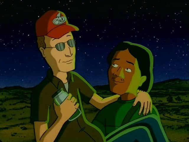 ブレッキン・メイヤーのインスタグラム：「Getting to play Joseph to the brilliant Johnny Hardwick’s Dale Gribble was the bestest gig ever. RIP Johnny」