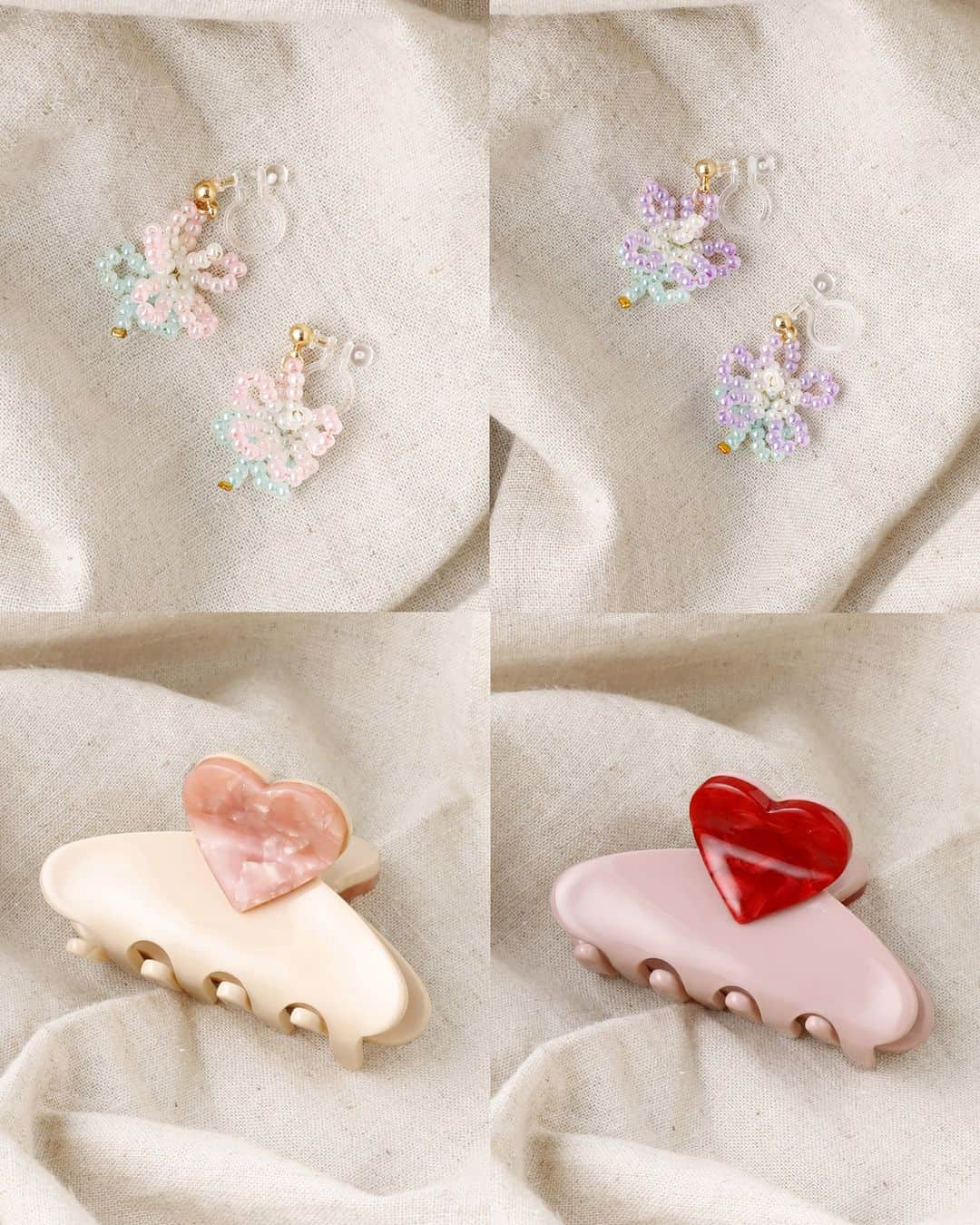 3COINSさんのインスタグラム写真 - (3COINSInstagram)「【KIDS  ACCESSORY】  3COINSではキッズアクセサリーも販売中！ ふんわり素材やハートモチーフがかわいい ヘアアクセサリーが入荷しました👀🤍  ※一部の狭小店舗では取り扱いがございません。  ＝＝＝＝＝＝＝＝＝＝＝＝＝＝＝＝＝＝＝＝ ▶ビーズフラワー樹脂イヤリング 300円（税込330円） ▶ハートバンスクリップ 300円（税込330円） ▶リボンフラワー刺繡クリップ2個セット 300円（税込330円） ▶フラワーリボンクリップ2個セット 300円（税込330円） ＝＝＝＝＝＝＝＝＝＝＝＝＝＝＝＝＝＝＝＝  ┈┈┈┈┈┈┈┈┈┈┈┈┈┈┈┈ 店舗により在庫が異なりますので、 お立ち寄りの店舗までお問い合わせください。  @3coins_official プロフィールのURLより 公式通販サイト〈パルクローゼット〉で お買い物いただけます。 税込5,000円以上のお買い物で送料無料📦 ┈┈┈┈┈┈┈┈┈┈┈┈┈┈┈┈ #3COINS #スリーコインズ #スリコ #通販サイト #パルクローゼット #プチプラ #プチプラグッズ #アクセサリー #キッズアクセサリー #キッズ #キッズアイテム  ※商品画像はイメージです。実際の商品とは多少異なる場合があります。あらかじめご了承ください。」8月11日 12時00分 - 3coins_official