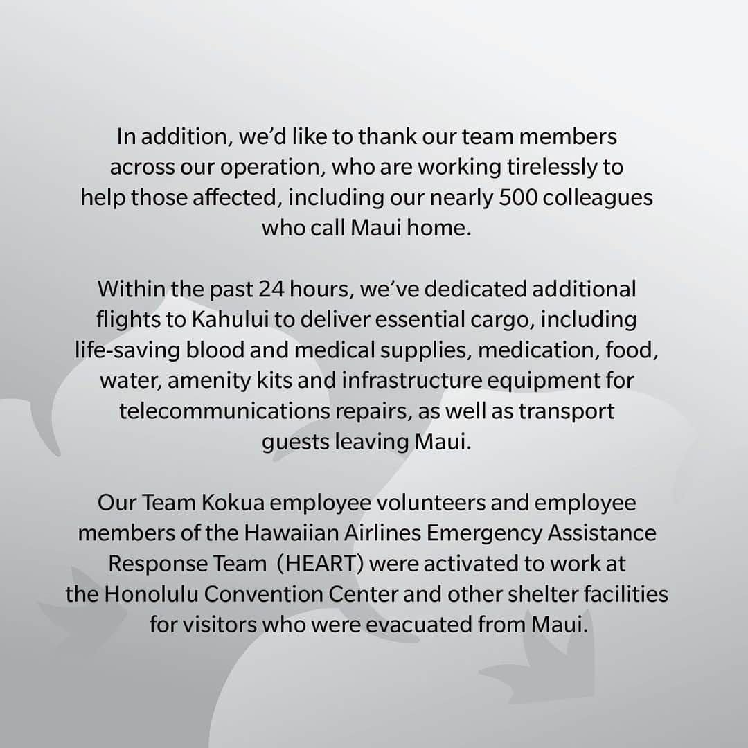 ハワイアン航空さんのインスタグラム写真 - (ハワイアン航空Instagram)「To read more, please visit the link in our bio.」8月11日 12時00分 - hawaiianairlines