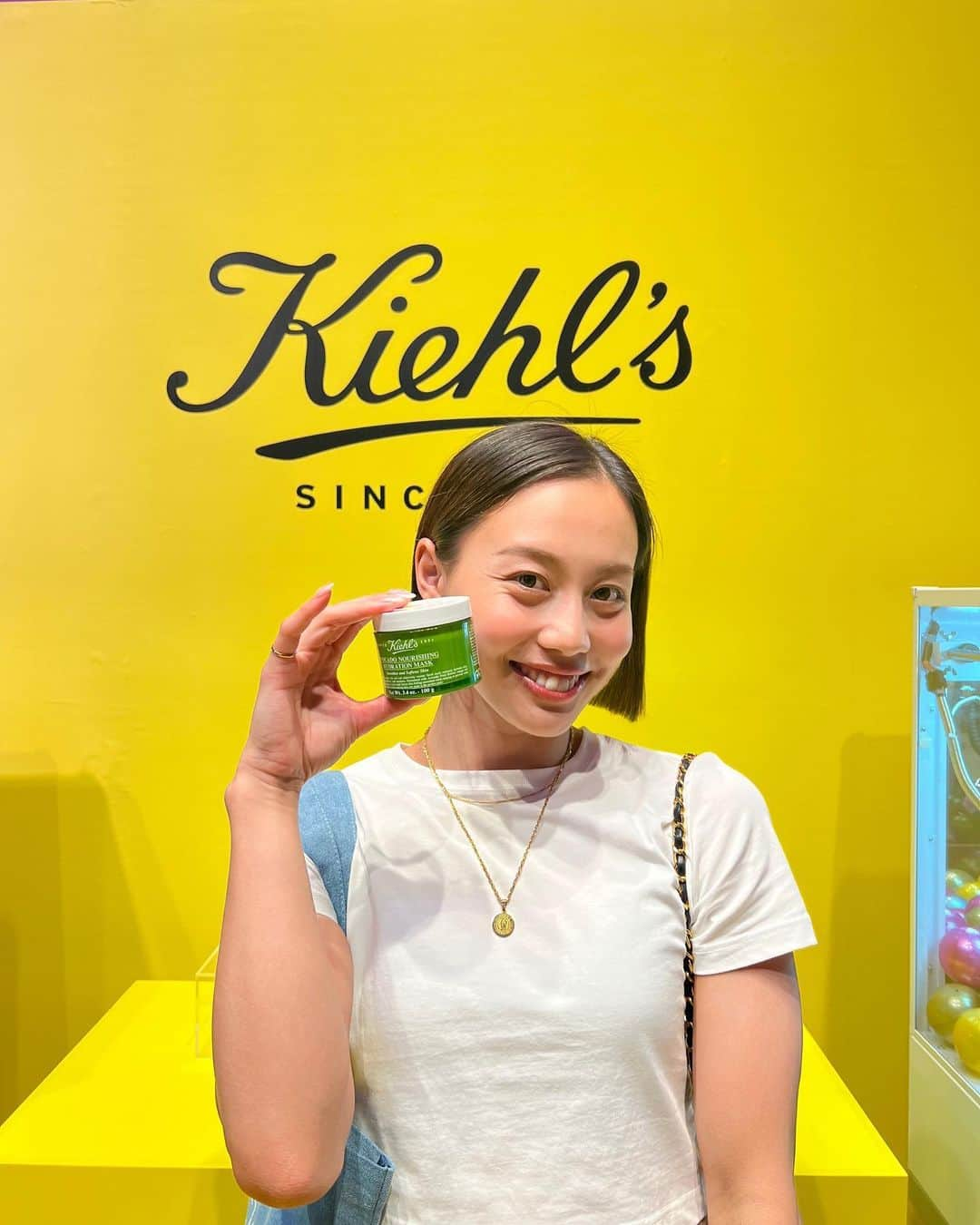 今井月さんのインスタグラム写真 - (今井月Instagram)「@kiehlsjp 💕 全部全部カワイイ🩵 今日も原宿でポップアップしてるので是非🤍 #kiehlsskincare #キールズLOVEYOURSKIN #PR」8月11日 12時02分 - runa_imai