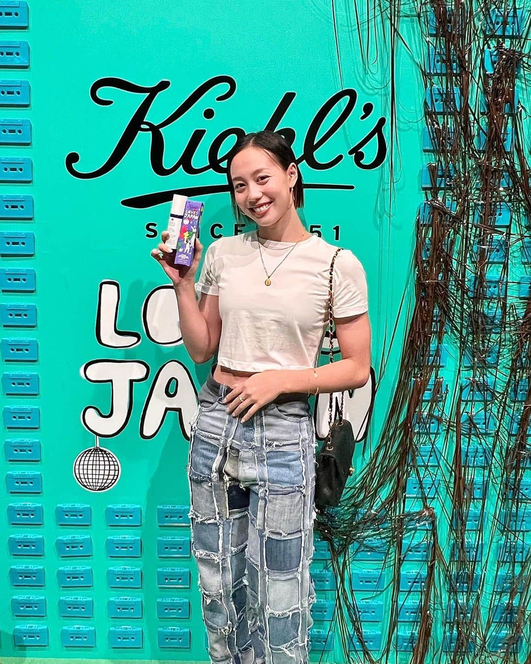 今井月さんのインスタグラム写真 - (今井月Instagram)「@kiehlsjp 💕 全部全部カワイイ🩵 今日も原宿でポップアップしてるので是非🤍 #kiehlsskincare #キールズLOVEYOURSKIN #PR」8月11日 12時02分 - runa_imai