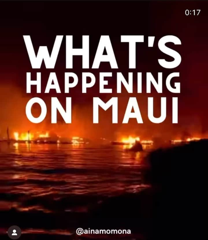 Inka Williamsのインスタグラム：「Repost from @ainamomona @lahuifoundation @mauirapidresponse • Once more I had no words… this is so heartbreaking and I hope Maui can have as much help as possible right now. Please donate, any amount helps! My heart and prayers goes out to all the families affected by this as well as the sacred land hawaii is built on. In these crazy times I hope we remember the importance of love , support and humanity. I hope we can protect each other and be there for each other / our planet . That leaders can step up and implement more to help their people and their land - they really need to STEP IT UP 🙏🏽🙏🏽🙏🏽 😭😭😭 LINK IN BIO」