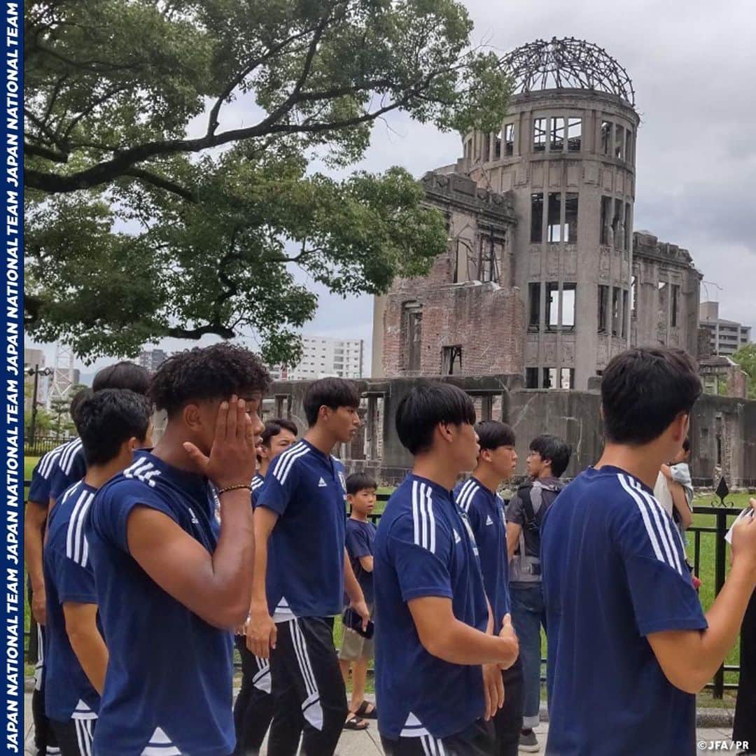 日本サッカー協会さんのインスタグラム写真 - (日本サッカー協会Instagram)「. 🔹#U17日本代表 🔹 【2023.8.10 Match Report】  『HiFA 平和祈念 2023 Balcom BMW CUP 広島国際ユースサッカー』に参加している日本代表は、8月9日に平和記念公園を訪れました。  8月10日は広島県高校選抜U-18との試合に臨み、4-2で勝利しました✨  詳しいレポートはプロフィールのJFA公式サイト『JFA.jp』から✍  #夢への勇気を #jfa #daihyo #サッカー日本代表 #サッカー #soccer #football #⚽」8月11日 14時24分 - japanfootballassociation