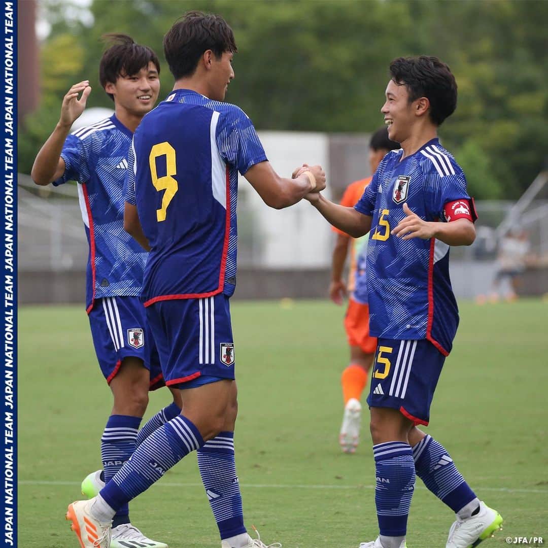 日本サッカー協会さんのインスタグラム写真 - (日本サッカー協会Instagram)「. 🔹#U17日本代表 🔹 【2023.8.10 Match Report】  『HiFA 平和祈念 2023 Balcom BMW CUP 広島国際ユースサッカー』に参加している日本代表は、8月9日に平和記念公園を訪れました。  8月10日は広島県高校選抜U-18との試合に臨み、4-2で勝利しました✨  詳しいレポートはプロフィールのJFA公式サイト『JFA.jp』から✍  #夢への勇気を #jfa #daihyo #サッカー日本代表 #サッカー #soccer #football #⚽」8月11日 14時24分 - japanfootballassociation