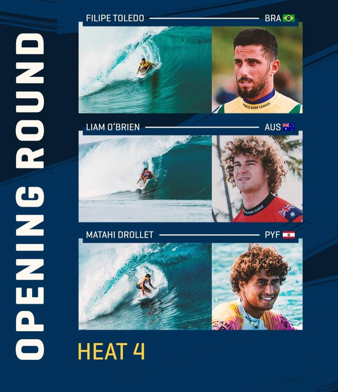 ミシェル・ボレーズのインスタグラム：「Game On tomorrow!!! The young Tahitians will make history again this year 🔥🔥🔥🔥 You guys make us proud 🙏🏽❤️ @wsl」