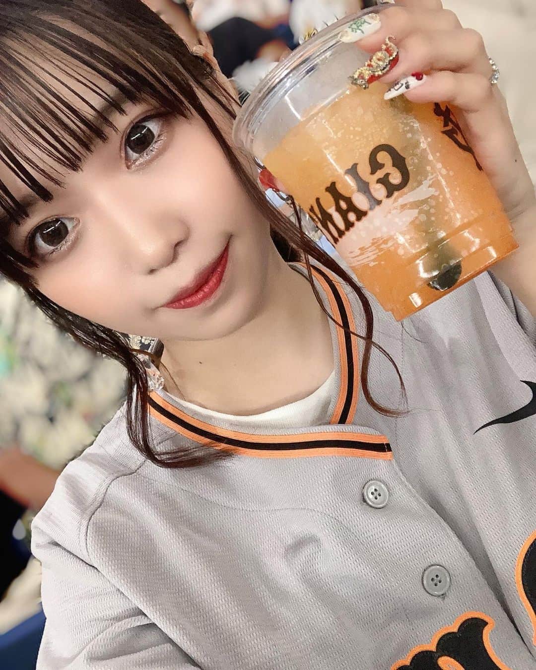亜咲花さんのインスタグラム写真 - (亜咲花Instagram)「🧡🖤🧡🖤🧡🖤🧡🖤🧡  巨人……というより、坂本ファンです。」8月11日 17時10分 - asaka_official