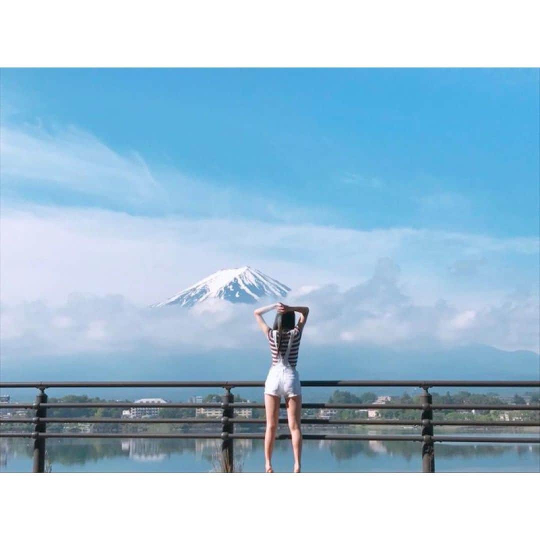 小泉みゆきのインスタグラム：「#山の日 #富士山」