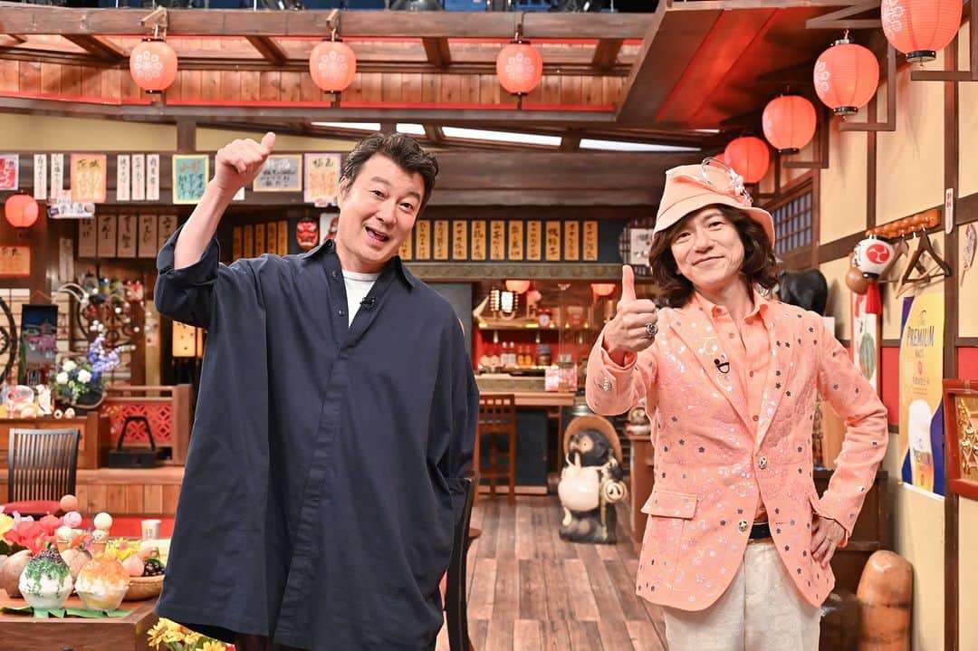 のインスタグラム：「人生最高レストランにダイアモンド☆ユカイさんが登場🤩 ロックな天然㊙️素顔が大炸裂🤣 ロックだけど…愉快な音楽人生㊙️話も続々🤣 海の幸てんこ盛り🐟🦑🦀絶品漁師めしは超必見😋 明日8/12(土)夜11時30分🌙 TBS「人生最高レストラン」🍽お楽しみに‼  #tbs #人生最高レストラン #人生 #人生最高 #レストラン #サントリー #ビール #ダイアモンドユカイ #diamondyukai #ユカイ #ミュージシャン #REDWARRIORS #レッドウォーリアーズ #ミュージカル #浜村渚の計算ノート #ロック #バンド #音楽 #オリンピック #埼玉 #浦和 #加藤浩次 #島崎和歌子 #宇賀神メグ #YOU #グルメ #飯テロ #食テロ #料理 #レシピ」