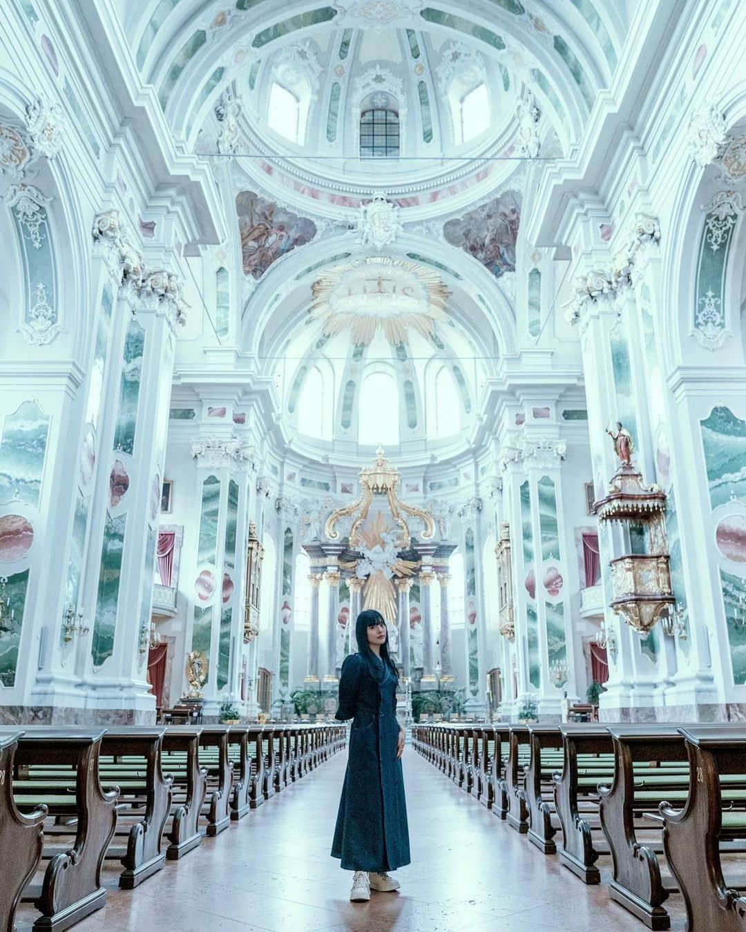 ASCAのインスタグラム：「⛪️🕌🇩🇪  #ASCA #asca_jp #sacramusic #goodmusic #music #newrelease #newmusic #photography #photooftheday#portraitgames #earth_portraits #moodygrams #vscoportrait #fashion #japan #anime #anisong #Spotify #Applemusic #LINEMUSIC #portraitpage #EDENSZERO #AnimagiC2023」