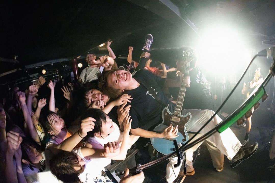 FOMAREのインスタグラム：「2023.8.10  FOMARE x KUZIRA split tour "Gang Age”tour  奈良NEVERLAND  THANK YOU🐳  photo by @_hbworks   #FOMARE #KUZIRA #GangAge」
