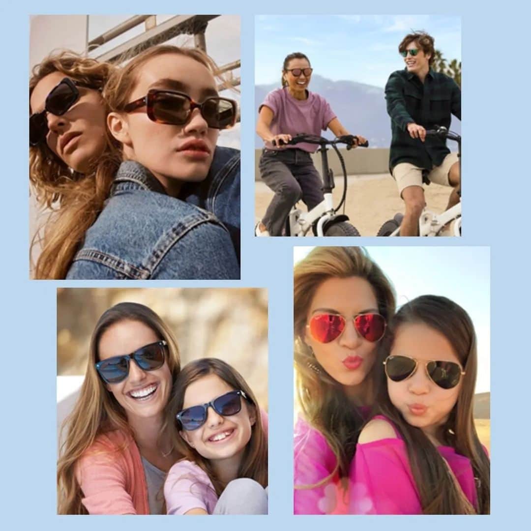 CeCi Thailandのインスタグラム：「หากกำลังมองหาไอเดียเกี่ยวกับแว่นตาในการมิกซ์แอนด์แมตช์กับคุณแม่ เชิญชมแว่นตาในคอลเล็กชั่นล่าสุดที่จะมอบความพิเศษให้แก่คุณและคุณแม่เพื่อฉลองในวันแม่สุดพิเศษนี้  Live Life Loud: กรอบสีสันสดใสสุดโดดเด่น เต็มไปด้วยความขี้เล่น เหมาะสำหรับคุณแม่ในวันพักผ่อน เลือกจับคู่กรอบแว่นสีจัดจ้านพร้อมชุดสีสันสุดโดดเด่นและมีชีวิตชีวาที่สุด ปิดท้ายด้วยการถ่ายภาพเซลฟี่ร่วมกับคุณแม่ในวันพิเศษนี้  Matching Cat-Eye Wear with Mom: กรอบแว่นทรง Cat-eye มอบลุคแฟชั่นสุดโดดเด่นให้กับคุณและคุณแม่ หากคุณและคุณแม่มีความชื่อชอบและความรักในแฟชั่น มันเป็นเรื่องสนุกที่จะมิกซ์แอนด์แมตช์ชุดของพวกคุณกับแว่นตาทรง Cat-eye สุดเก๋ที่เต็มไปด้วยกลิ่นอายของความย้อนยุคและมีสไตล์   Top Gun Twins: แว่นตาทรงนักบินคู่กับคุณแม่เพื่อการเดินทางอย่างมีสไตล์ แว่นตาสุดคลาสสิกเหนือกาลเวลาที่เข้ากันซึ่งคุณแม่และคุณสามารถสวมใส่ได้ในขณะที่คุณขึ้นเครื่องบินคือรุ่น Aviators หรือแว่นตาทรงนักบิน โดยแว่นทรงนี้ได้รับความนิยมมาอย่างยาวนานหลายทศวรรษ โดยดีไซน์มีความหลากหลายและมีสไตล์เฉพาะตัว สามารถจับคู่กับชุดลำลองต่างๆ มอบความสมบูรณ์แบบให้กับแอร์พอร์ตลุคของคุณและคุณแม่ได้เป็นอย่างดี  Sporty mums: แว่นตาทรง shield หรือเลนส์ polarized สำหรับคุณแม่ผู้ชอบสร้างความผูกพันกับลูก ๆ ผ่านการเล่นกีฬา คุณแม่สายสปอร์ตชอบทำกิจกรรมกลางแจ้งและใช้ชีวิตอยู่กับลูกอย่างกระฉับกระเฉง แว่นตาที่เข้าชุดกันสามารถเติมเต็มลุคของคุณและคุณแม่ในวันที่แดดจ้าได้   #RayBan #Oakley #OliverPeoples #VogueEyewear #Coach #EmporioArmani #GiorgioArmani #DolceGabbana #Burberry #Prada」