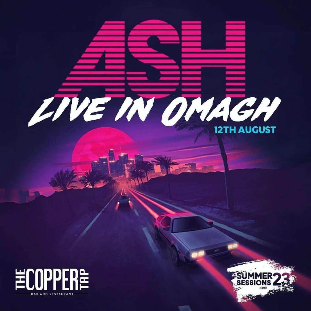 アッシュのインスタグラム：「Tomorrow night at The Copper Tap, Omagh! Come Race The Night with us and @touts_band!   Tickets via: @thecoppertapomagh   #TheCopperTap #Omagh #summersessions #SummerSessions2023」