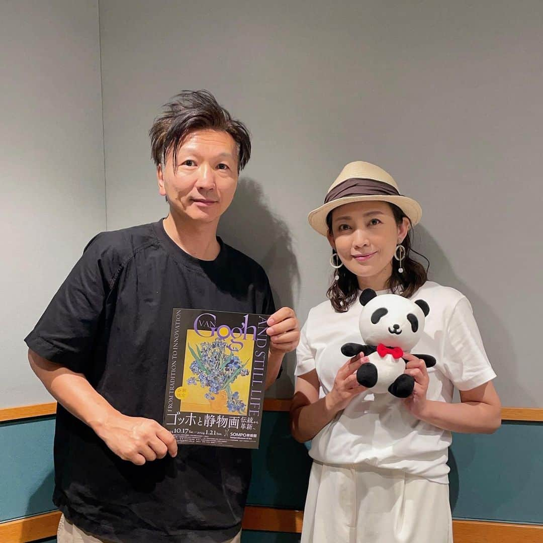 田中美里さんのインスタグラム写真 - (田中美里Instagram)「8月12日（土）のモーニングクルージンは「炎の画家ゴッホ特集」 １０月１７日から　SOMPO 美術館で開催される「ゴッホと静物画〜伝統から革新へ」を前に、当番組のアートの先生、そして私の絵の先生でもある荻窪#6次元　主宰で美術家の#ナカムラクニオ さんをお迎えしてゴッホという画家の魅力に迫ります。  よかったら聴いてくださいね。  お聴き逃しの方は期間限定で#radiko からも聴いていただけます。  よかったら聴いてくださいね。  Sompo  Japan presents MORNING CRUISIN’ は毎週土曜日朝9時から。  #bayfm #bayfm78 #morningcruisin ' #モーニングクルージン」8月11日 19時03分 - misatotanaka77