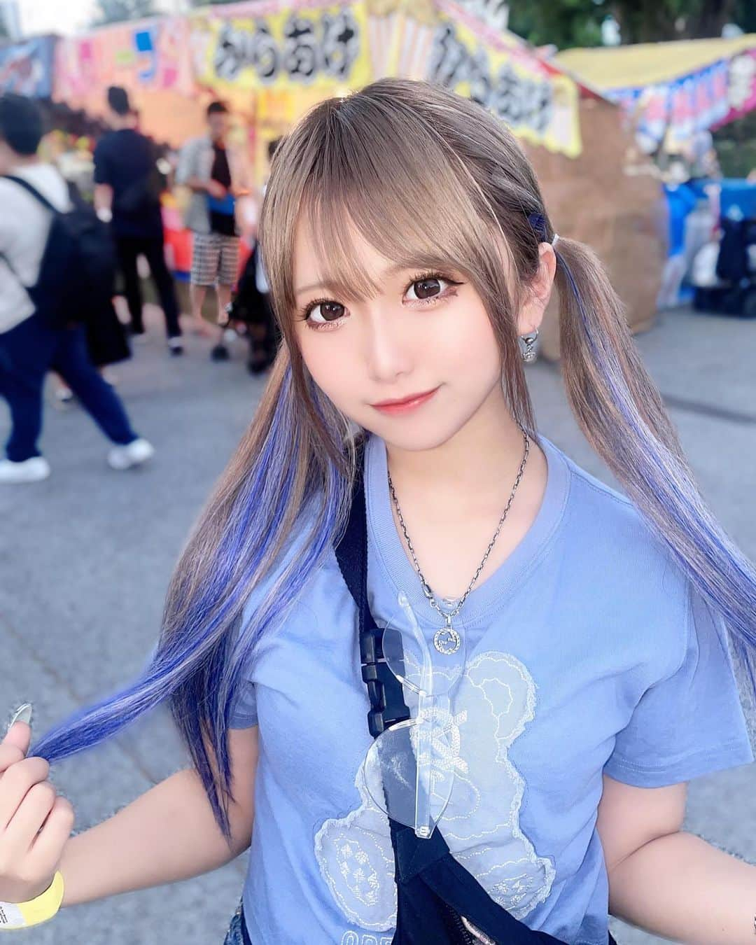 ゆゆぴょんさんのインスタグラム写真 - (ゆゆぴょんInstagram)「なちゅ💙 . . .  #コンカフェ #コンカフェ嬢 #cosplay #cosplaygirl #japanesegirl #japanesecosplay #自撮り #自撮り界隈 #コスプレイヤー #セルカ #インナーカラー ー#メイド #歌舞伎町 #셀카 #셀카놀이 #얼스타그램 #코디 #코디스타그램 #地雷系女子 #地雷女  #いいね返し #いいねした人全員フォローする  #隠せないヲタク #隠せないをたく #ジラジョ #青メッシュ #ハーフツイン  #ツインテール女子 #ハイトーン女子」8月11日 18時58分 - yyypyon