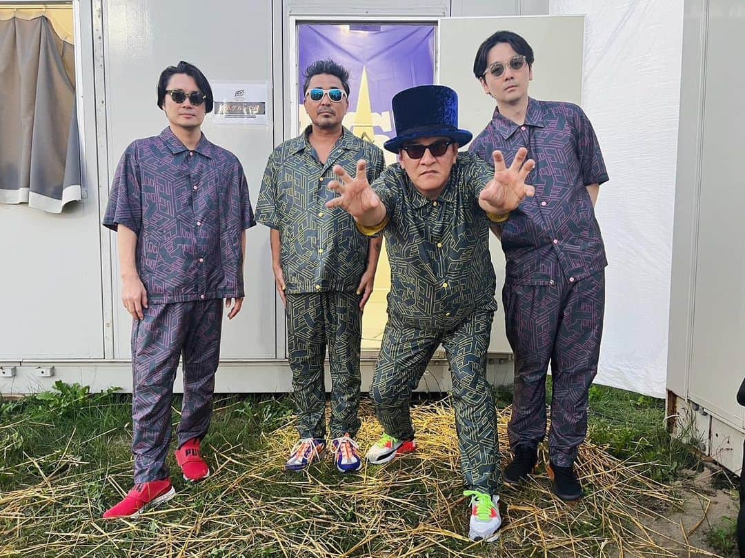 電気グルーヴさんのインスタグラム写真 - (電気グルーヴInstagram)「2023.8.11 RISING SUN ROCK FESTIVAL 2023 in EZO #電気グルーヴ @ SUN STAGE まもなくスタート！  #ライジングサン」8月11日 18時58分 - denkigroove_official