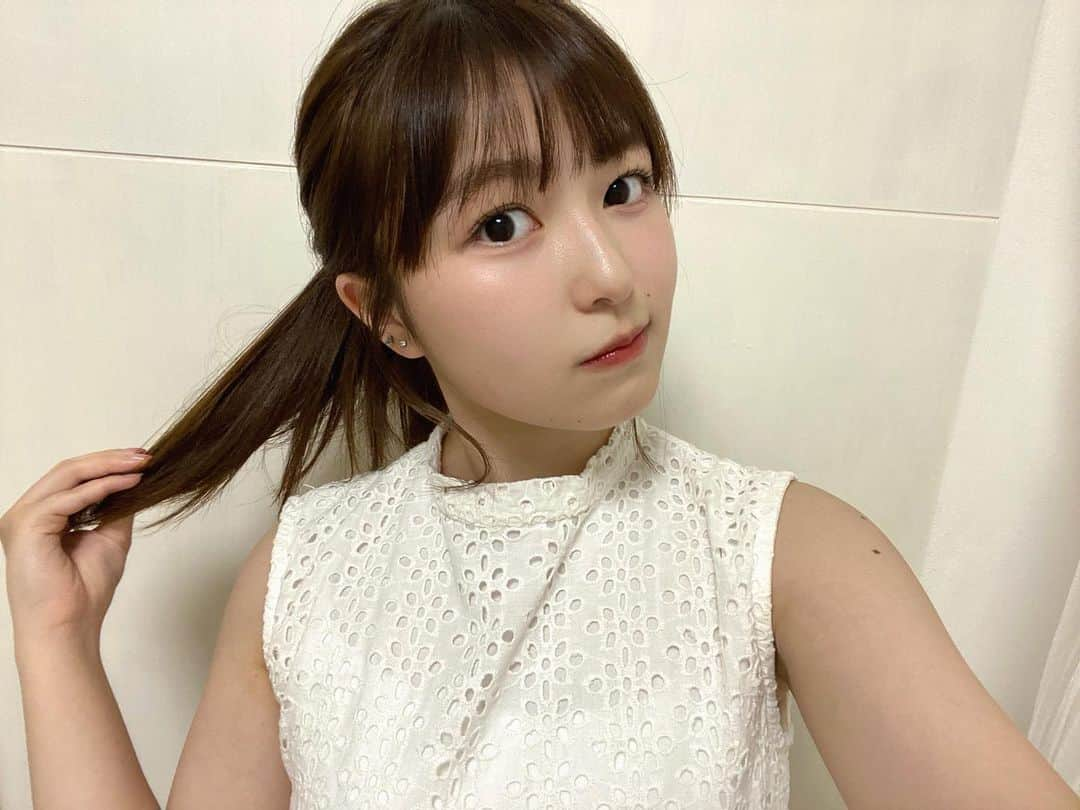 野崎奈菜さんのインスタグラム写真 - (野崎奈菜Instagram)「⁡ 頼まれたお洋服で撮った写真 何枚か撮ったよ🙌🏻」8月11日 19時20分 - lunelapin_na7