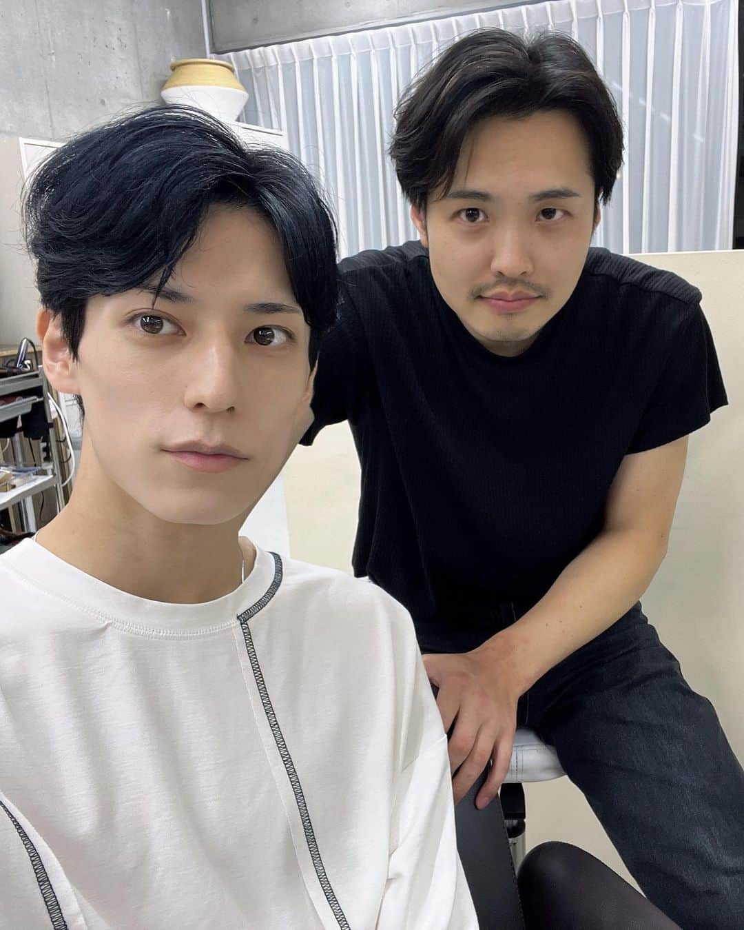 福田佑亮さんのインスタグラム写真 - (福田佑亮Instagram)「멋지게 해 주었어 ☺️  @eclat_shunnnsukeman   本当にありがとうございます！ デビューライブ頑張っちゃおーっと🥰」8月11日 20時57分 - kindan_skile_u