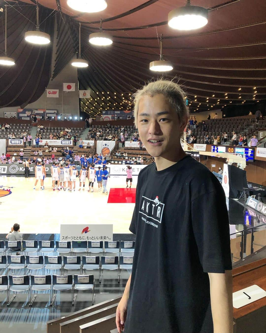 三海裕弥のインスタグラム：「The game was fun!🏀 #BASKETBALL  #ATENEO  #WUBS」