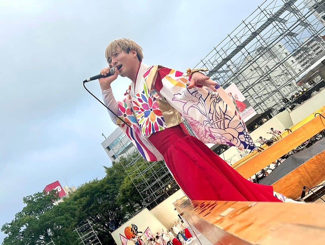 モリナオフミ（フラチナリズム）さんのインスタグラム写真 - (モリナオフミ（フラチナリズム）Instagram)「UTAGE KAN&PAI 止まらない  悲しみを飲み干して UTAGE KAN&PAI 終わらない  最後笑い合えるまで 鳴呼 目には映らなくとも 心に絆  絆国際チーム最高!! 全員もれなく愛してるぜー!! 応援してくれたあなたもありがとー🎶  また来年会えます様に。 それまでそれぞれの人生に、、、  構え!!」8月11日 21時50分 - morinaofumi
