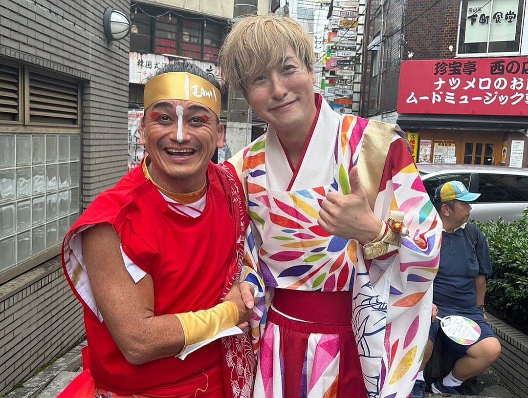 モリナオフミ（フラチナリズム）さんのインスタグラム写真 - (モリナオフミ（フラチナリズム）Instagram)「UTAGE KAN&PAI 止まらない  悲しみを飲み干して UTAGE KAN&PAI 終わらない  最後笑い合えるまで 鳴呼 目には映らなくとも 心に絆  絆国際チーム最高!! 全員もれなく愛してるぜー!! 応援してくれたあなたもありがとー🎶  また来年会えます様に。 それまでそれぞれの人生に、、、  構え!!」8月11日 21時50分 - morinaofumi