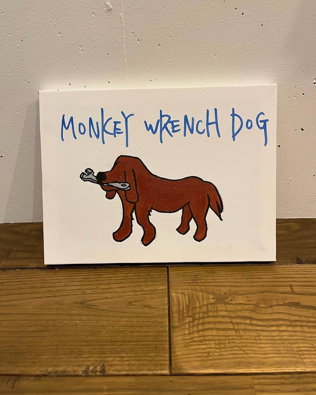 千原ジュニアさんのインスタグラム写真 - (千原ジュニアInstagram)「今日は絵を書きました  #monkey wrench dog #犬 #モンキーレンチ #ベートーヴェン」8月11日 21時45分 - chihara_jr