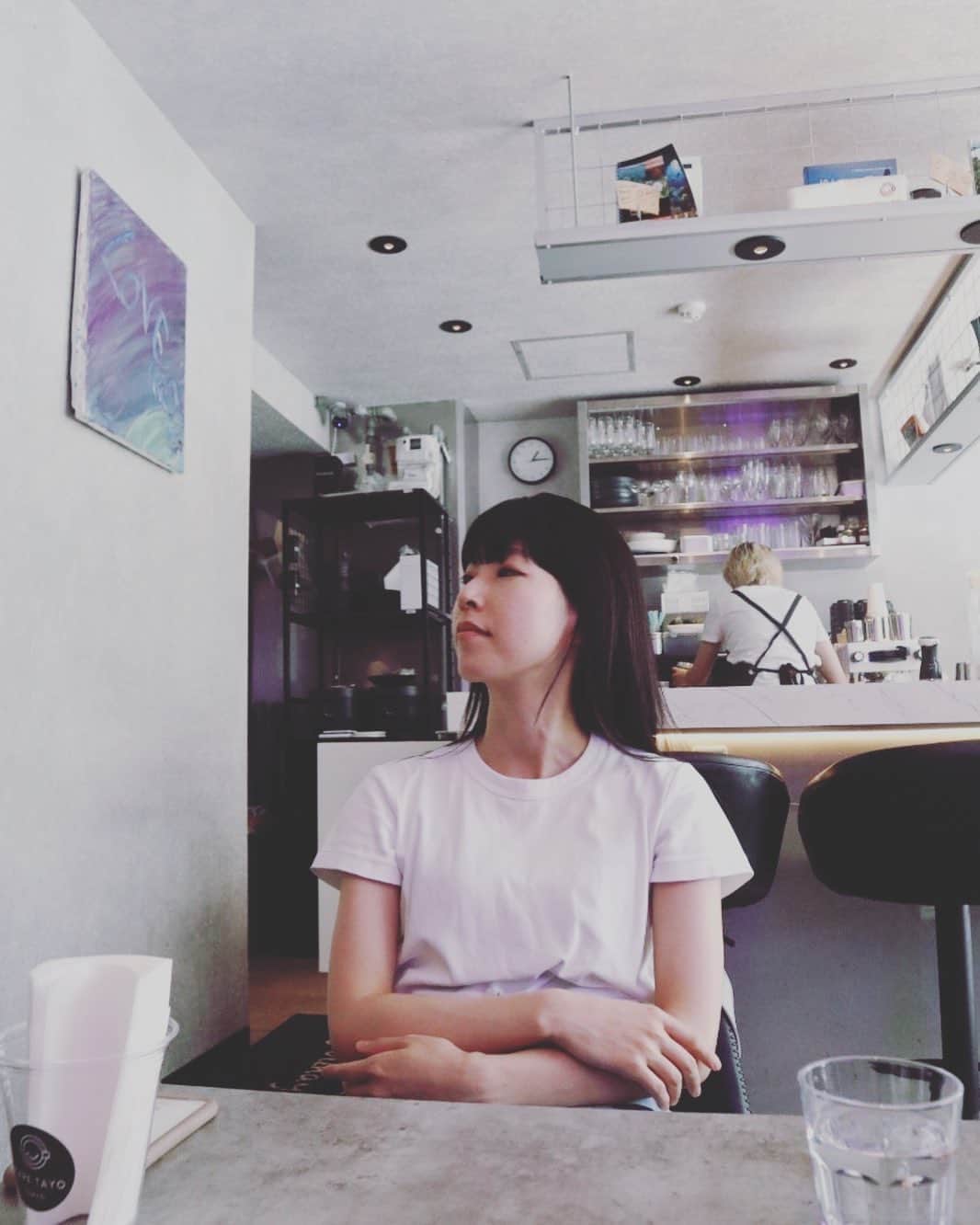 佐藤玖美のインスタグラム：「凜子のライブ出演の合間に行ったお店  photo by Hiyoko @extra_pitaan」