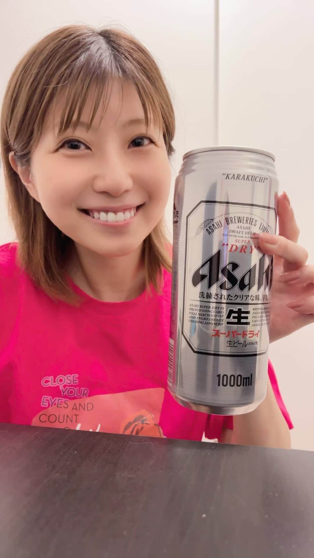 天野麻菜のインスタグラム：「ビール女子。3566」