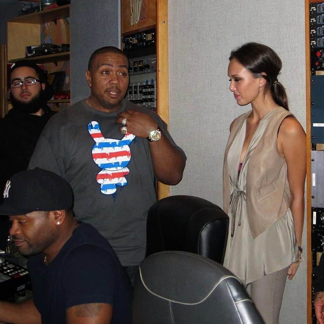 アイーダ・ガリフッリーナのインスタグラム：「Working with Timbaland back in the 20s was one of the coolest things I’ve ever done….  @timbaland #miami #hiphop x #ópera」