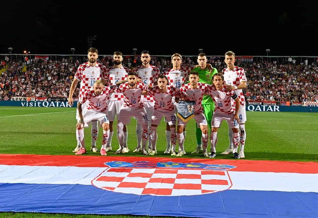 マルセロ・ブロゾビッチのインスタグラム：「🇭🇷♥️」