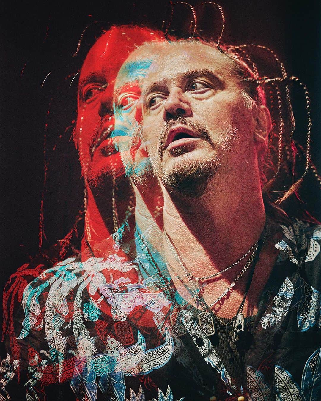 Revolverのインスタグラム：「@mrbungleofficial IN YO FACE!!!! Incredible!!!!! Shot for @revolvermag, stay tuned for more photos on their web! #mrbungle」