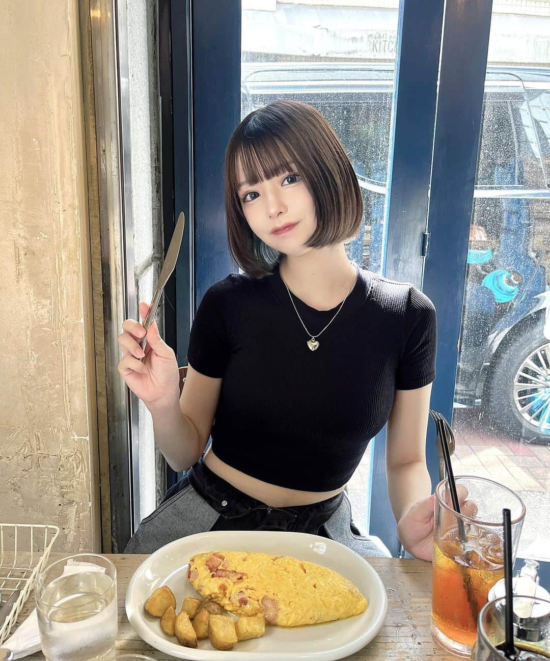 sarimaru(国木田さりまる)さんのインスタグラム写真 - (sarimaru(国木田さりまる)Instagram)「omelette🥚🍴」9月9日 20時05分 - pika.870