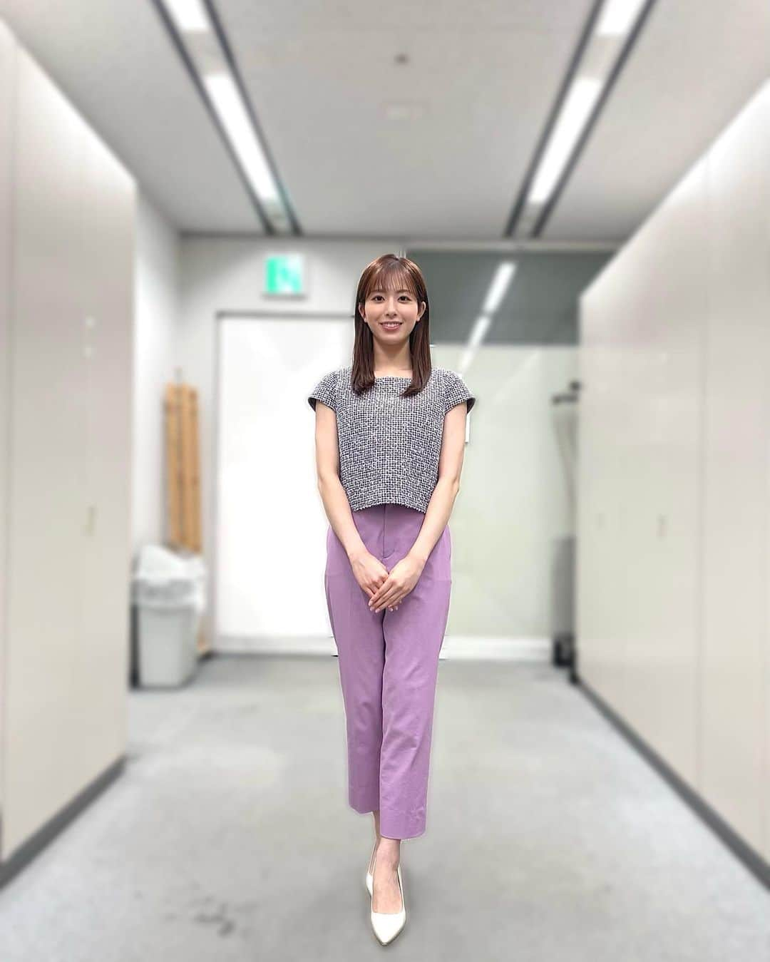 田原萌々さんのインスタグラム写真 - (田原萌々Instagram)「珍しくポニーテールに🐴♡  1〜3枚目 @superiorcloset_ined_official   4枚目 @m_maglie_le_cassetto_official  @superiorcloset_ined_official  #衣装#スーパーJチャンネル#Jチャンネル#Jチャン#テレビ朝日#テレ朝#アナウンサー#テレビ朝日アナウンサー#田原萌々」9月9日 20時12分 - tahara_momo