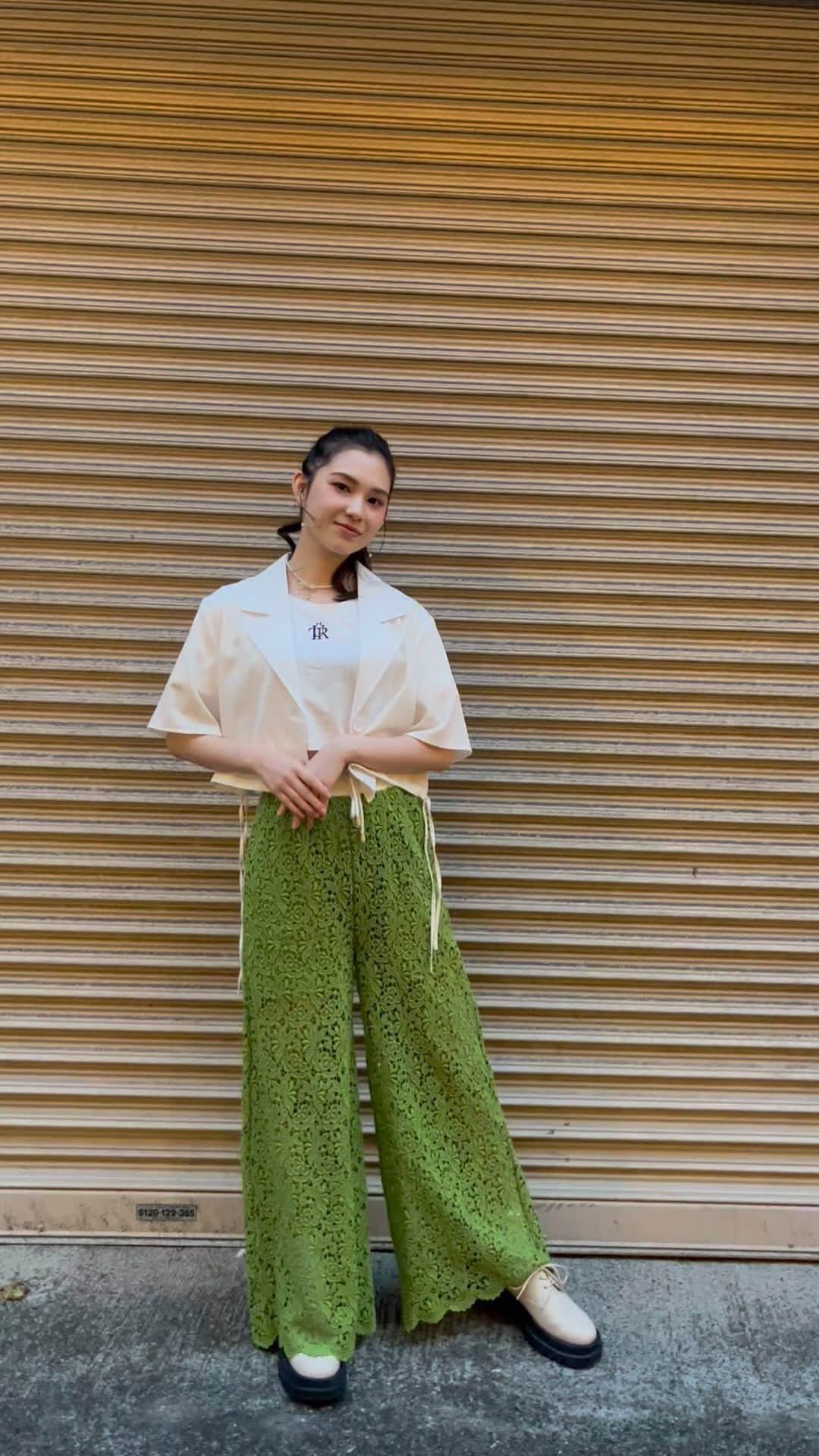 山崎カノンのインスタグラム：「はいっはいっはいっはいっ」