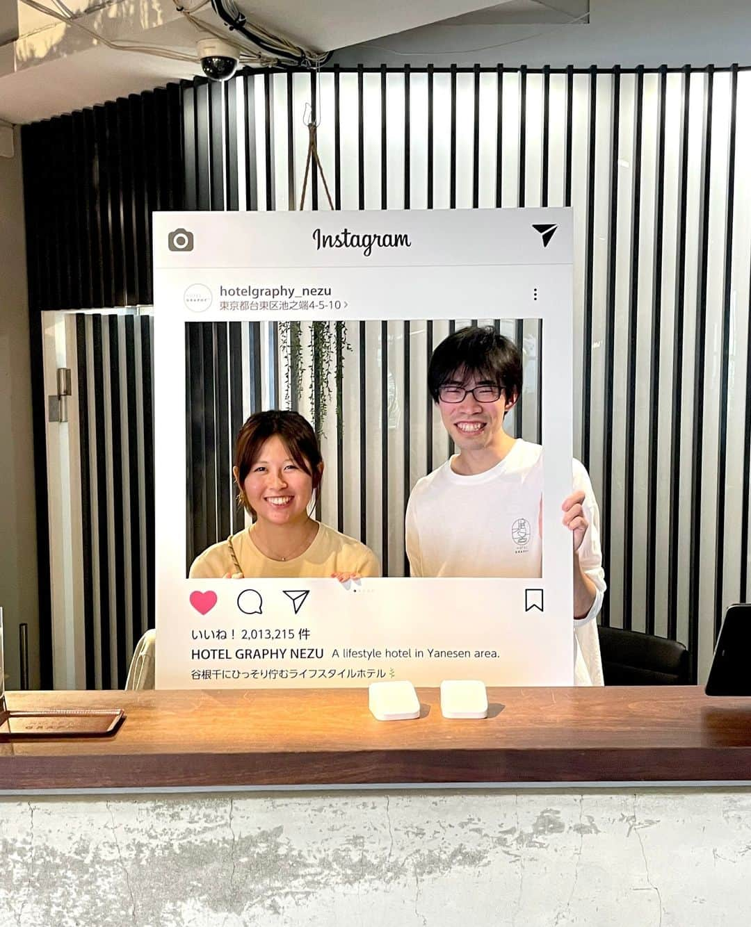 hotelgraphynezuさんのインスタグラム写真 - (hotelgraphynezuInstagram)「English below ⇩⁠ ⁠ ホテルグラフィーには、旅仲間や恋人、家族と忘れられないフォトジェニックな思い出を作れるスポットがたくさんあります。 ⁠ ⁠ ホテルグラフィー根津での一番の思い出や思い出スポット・出逢いは何ですか?⁠ ⁠ この投稿にコメントして教えてください。 🚩👇⁠ ⁠ ---------------------⁠ ⁠ Many spots at HOTEL GRAPHY can make unforgettable and photogenic memories to share with your trip buddy, your lover or your family. ⁠ ⁠ What is your best memory or memorable spot/ encounter at HOTEL GRAPHY NEZU?⁠ ⁠ Tell us by commenting this post ! 🚩👇⁠ ⁠ ⁠ ⁠ ⁠ ⁠ ⁠ ⁠ .⁠ .⁠ .⁠ #explorelively #lifestylehotel #hotelgraphynezu⁠ ⁠ ⁠ #hotel #hostel  #tokyohotel #tokyohostel ⁠ #uenohotel #travelmemories #hotellounge #tatamispace #hotellobby #pictures #instagramframe #hotelfacility ⁠ #triptojapan⁠ ⁠ ⁠ #ホテルグラフィー根津 #東京ホテル #東京ホステル #思い出　#ライフスタイルホテ #根津 #インスタフレーム #デザイナーホテル #東京ホステル #ホテルで過ごしたら #畳スペース #ホテルロビー #写真が好き #旅行の思い出」9月9日 20時45分 - hotelgraphy_nezu