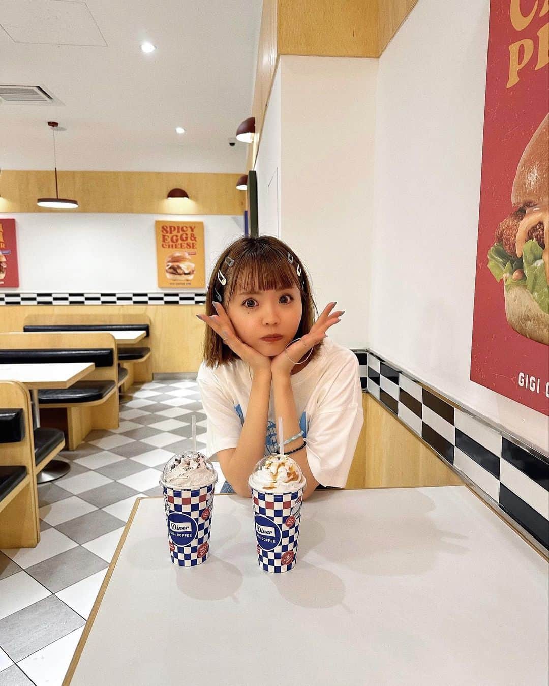 のインスタグラム：「Today was a good day ◡̈?」
