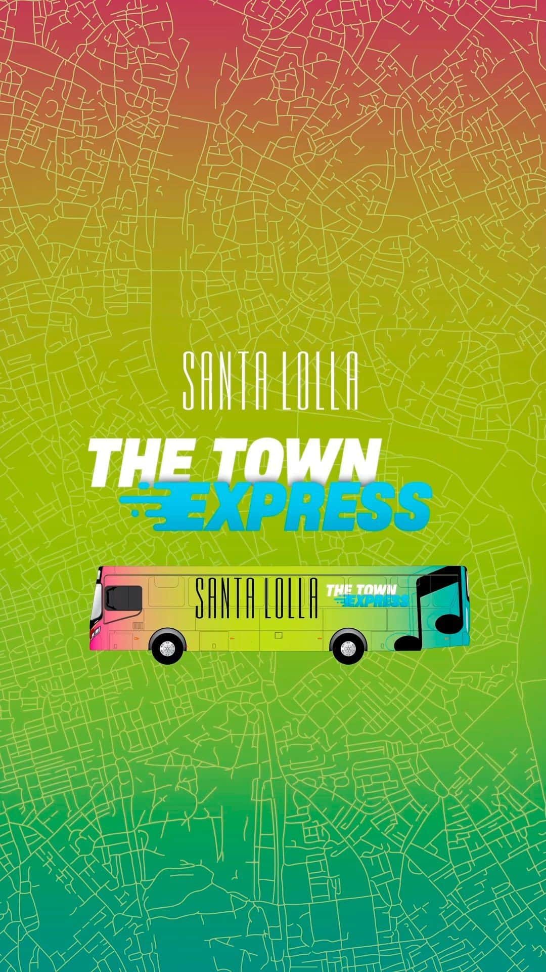Santa Lollaのインスタグラム：「Vai para o festival nesse final de semana? Embarque no Lollabus! O The Town Express é o transporte oficial e exclusivo do festival mais aguardado do ano e a melhor alternativa para chegar à cidade da música com conforto e segurança. Confira todas as informações nos stories ou no nosso destaque LOLLABUS. #santalolla #santalollaverao24 #santalollanofestival」