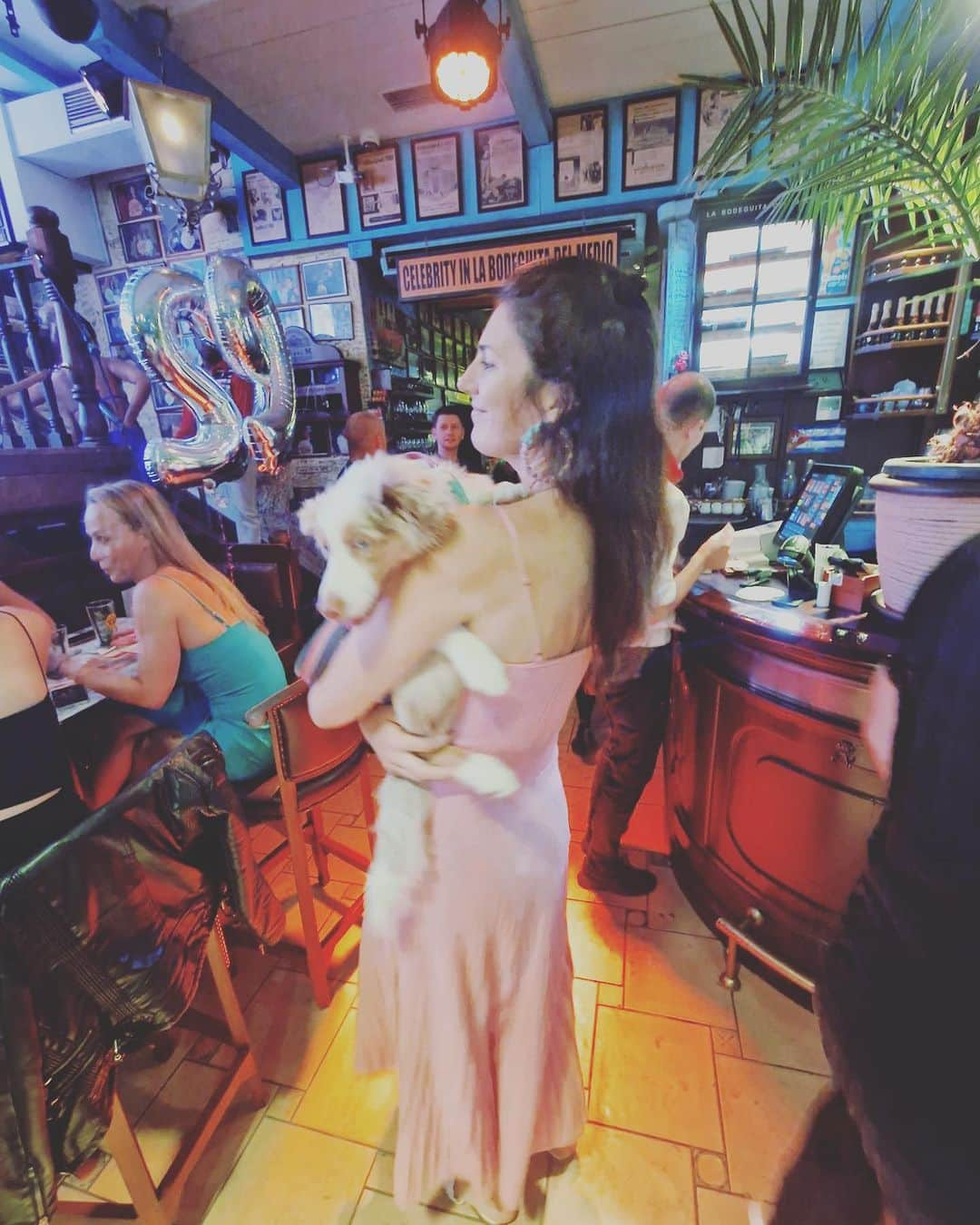 サンドラ・ガルさんのインスタグラム写真 - (サンドラ・ガルInstagram)「A little unusual night out with a very handsome date 🤩🐶」9月9日 21時43分 - thesandragal